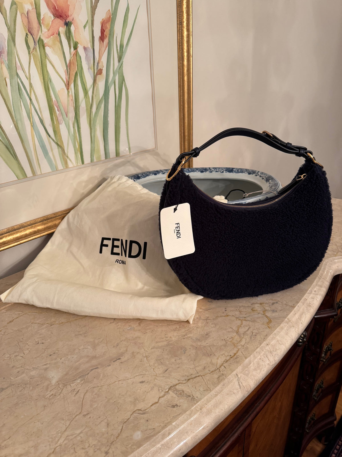 Fendi Navy Graphy 