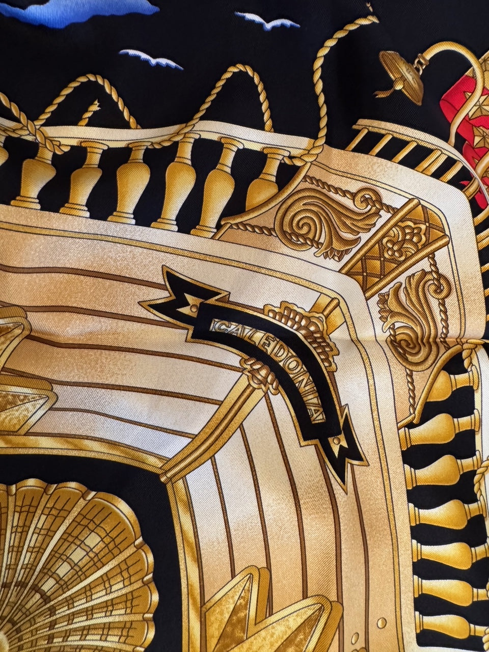 Hermes "Railing" 90cm Scarf